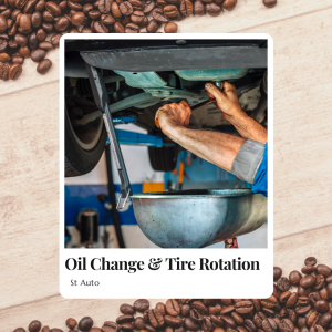 Oil Change & Tire Rotation - St Auto