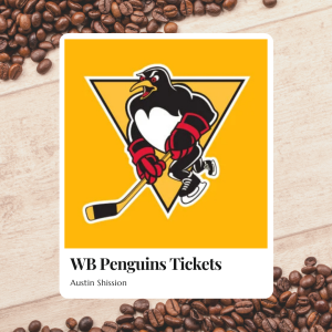 2 WB Penguins Tickets - Austin Shission